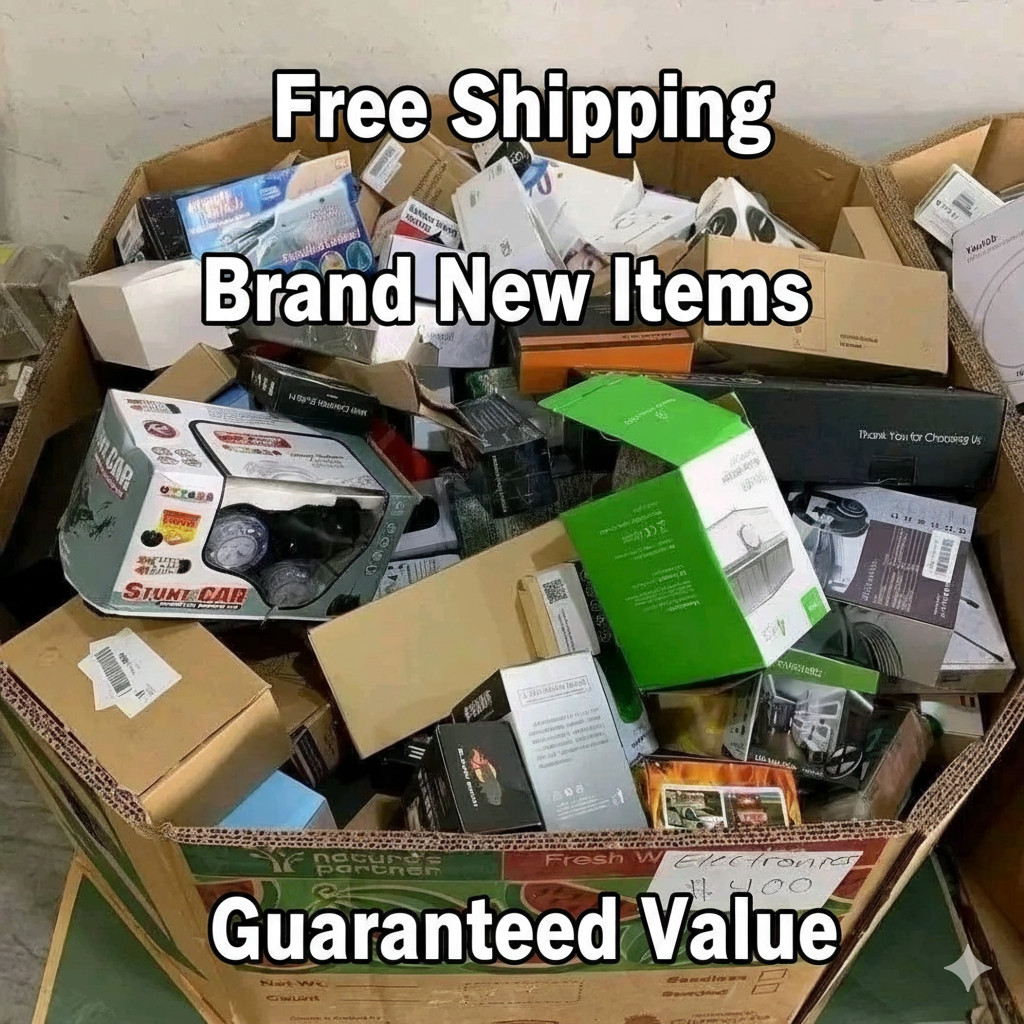Top US Reseller Bulk Box – Overstock & Returns Mixed Lot SMALL