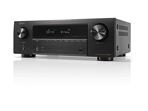 Denon AVR-X580BT 5.2ch AV Surround Receiver with 8K Ultra HD HDR10+ and eARC