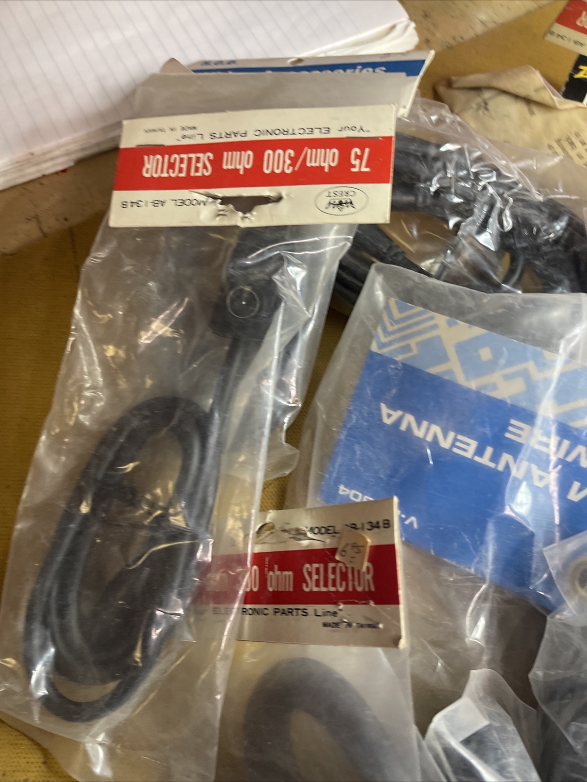 Large lot of assorted electronics cables parts etc grab bag