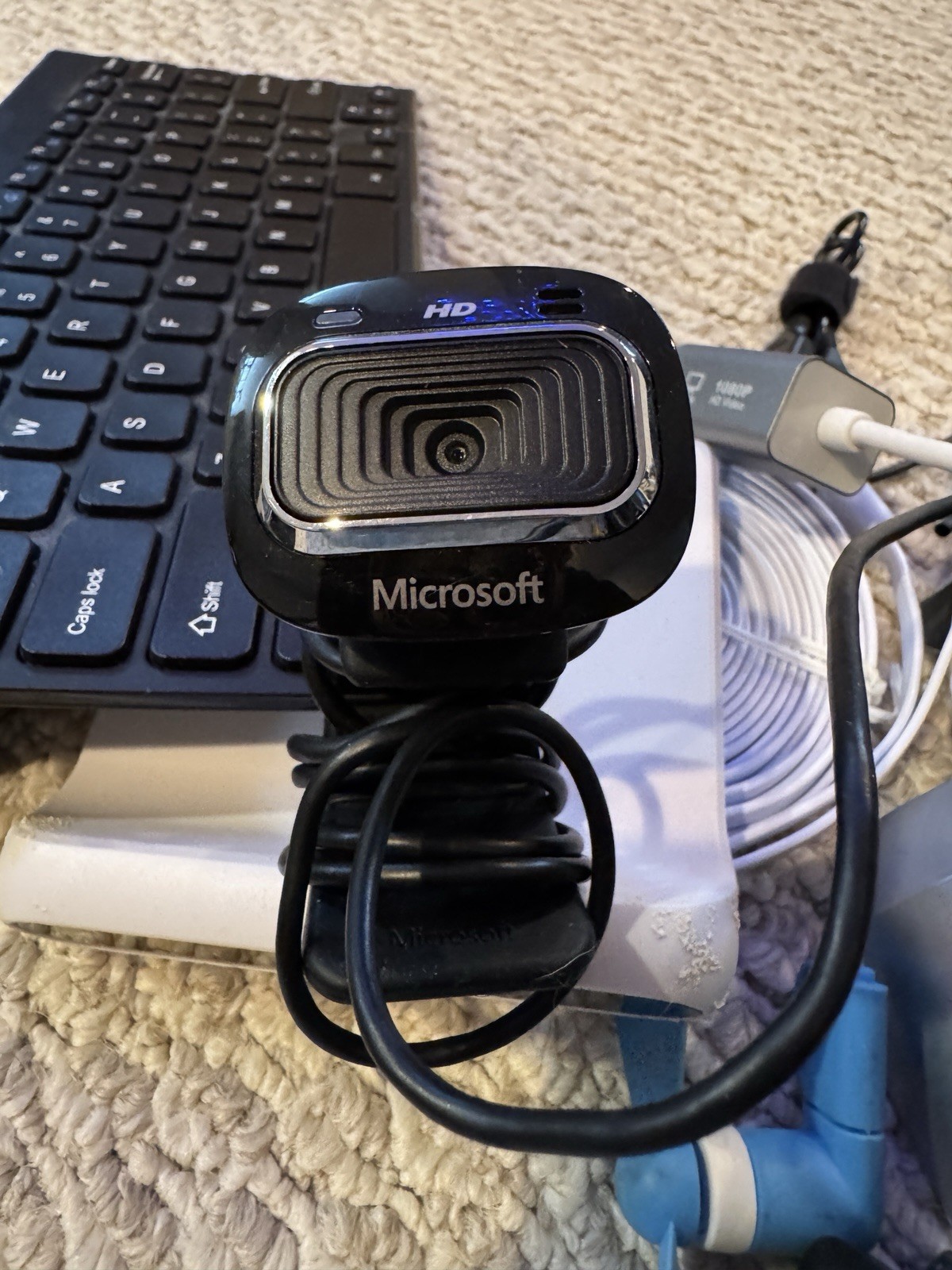 Large Lot Of Misc. Electronics, Keyboard,Xbox Controller, Hidden CameraBluetooth