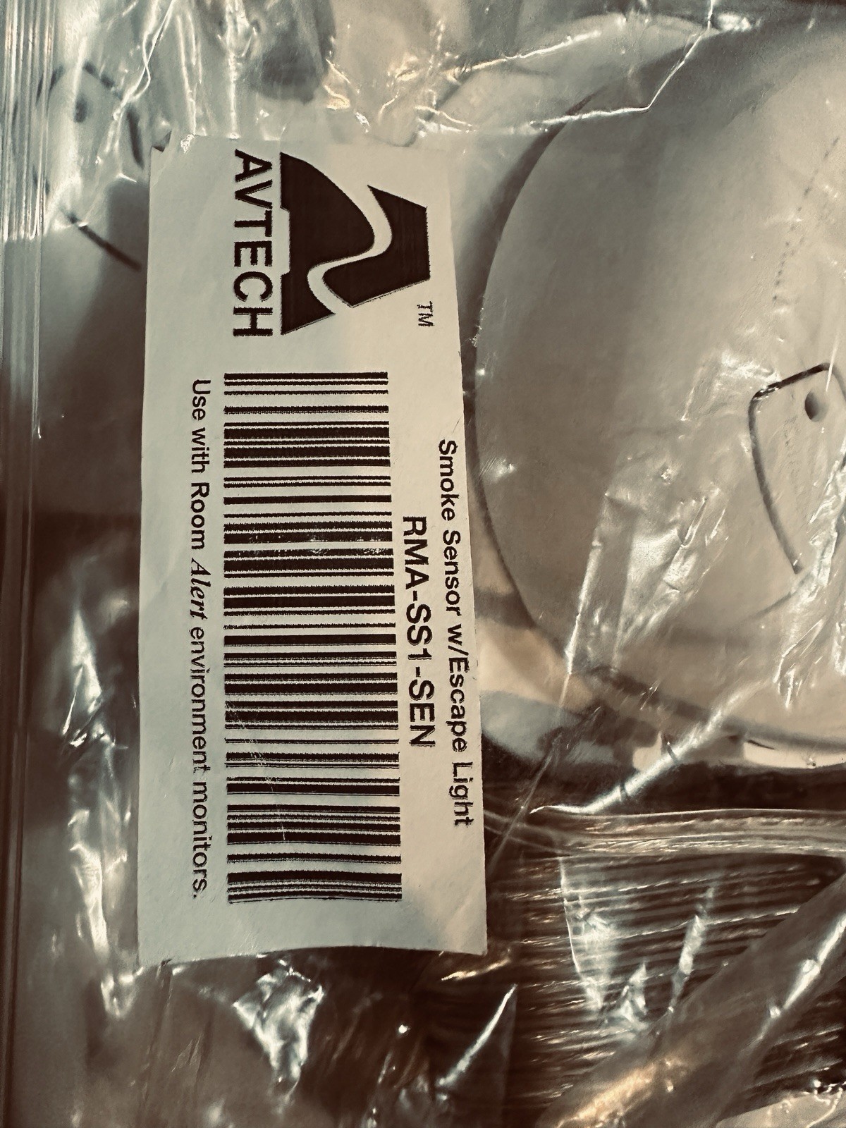 AVTECH Smoke Sensor With Escape Light (RMA-SS1-SEN)