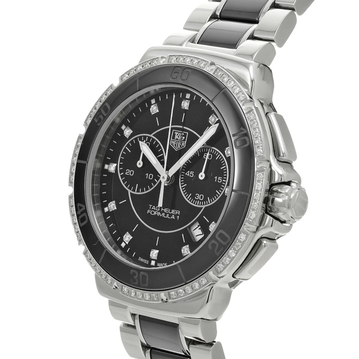 TAG Heuer Formula 1 Quartz Chronograph CAH1212.BA0862 Black Diamond Men’s Watch