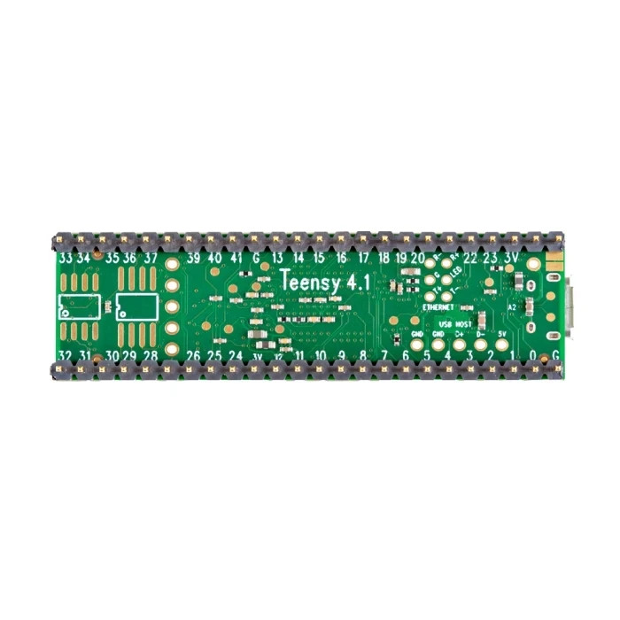 Teensy 4.1 with Pins with Ethernet