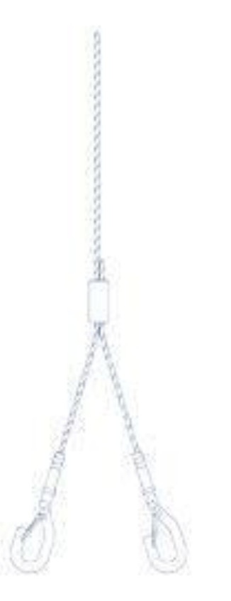 RIZE ENTERPRISES RWC3YH10K 30201 10FT SNAP HOOK HANGER (2 per bag) NEW 1317302
