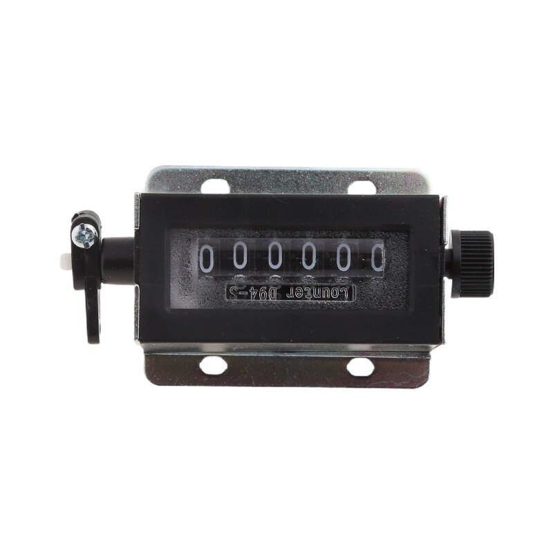 0-999999 6 Digit D94-S Resettable Mechanical Pulling Counter Count