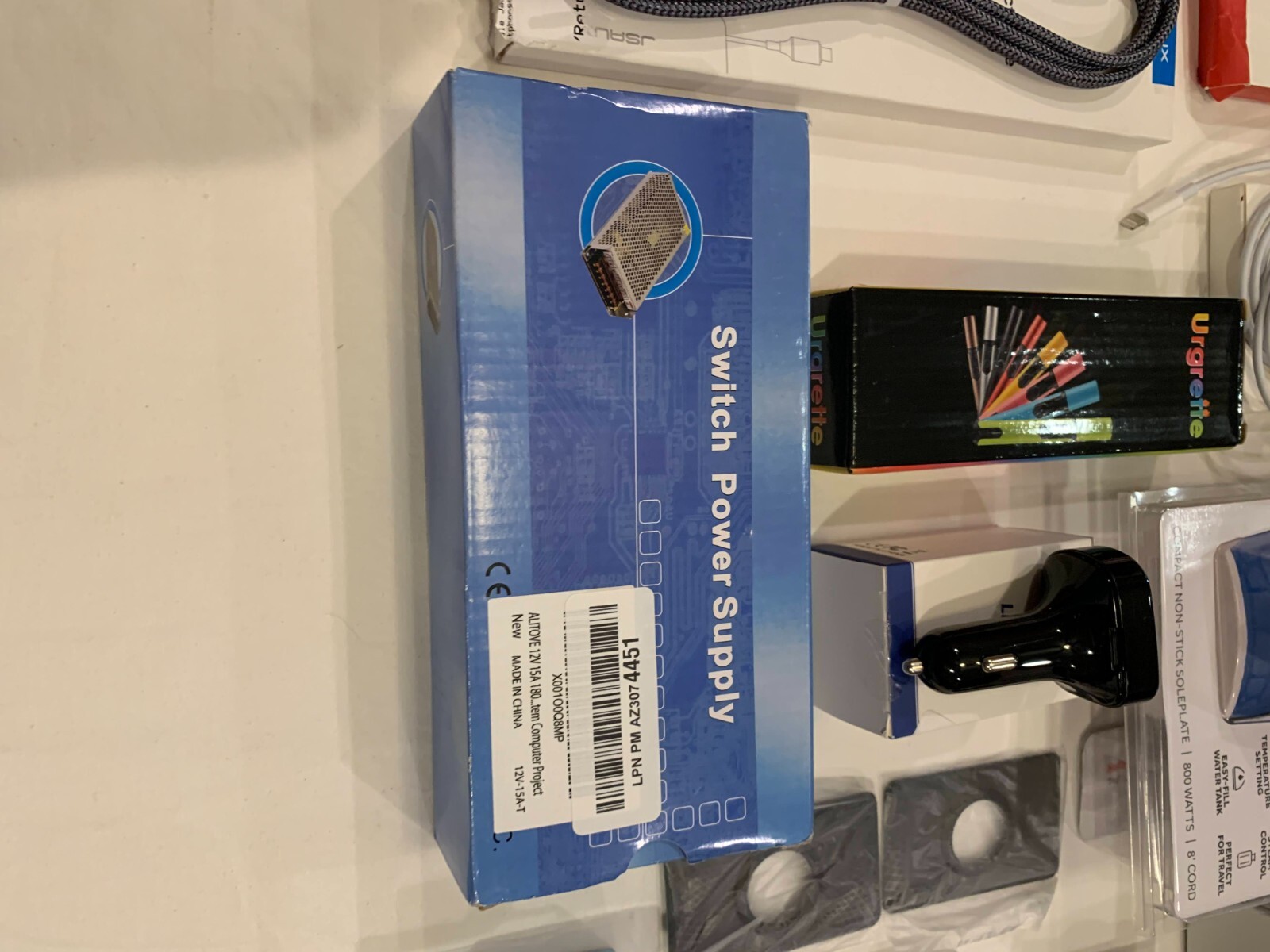 Bulk Wholesale Lot Electronics Cellular Cables Headphones Retail Value $125+
