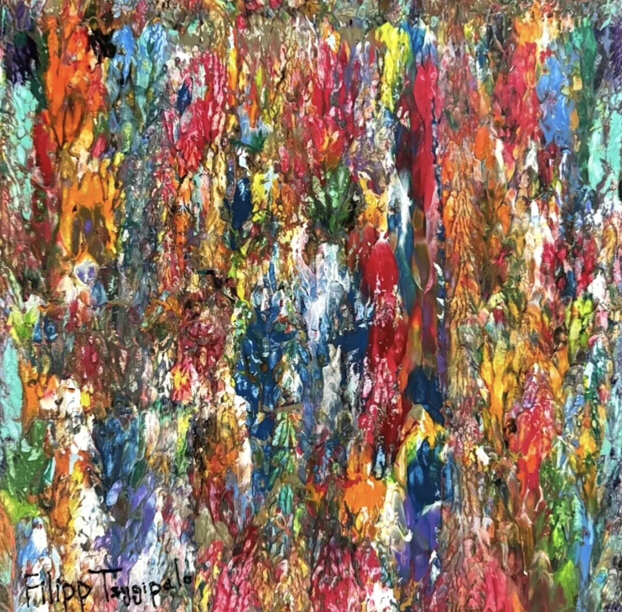 Christmas Gift 25 NEW MYSTERY Oil Painting￼ box LUCKEY BOX Signed 2024￼ 10 x 10