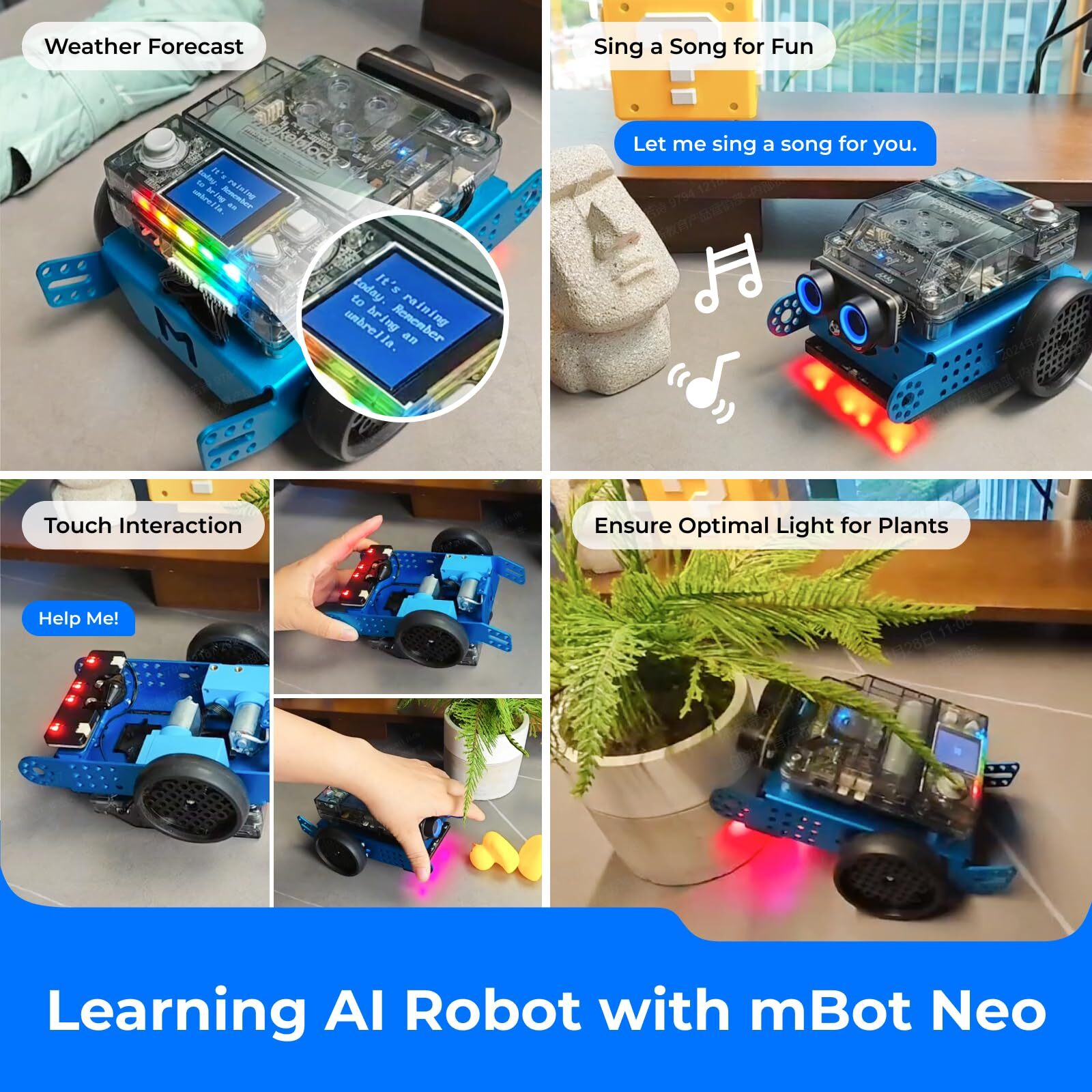 Makeblock mBot Neo Coding Robot for Kids AI Learning Robot