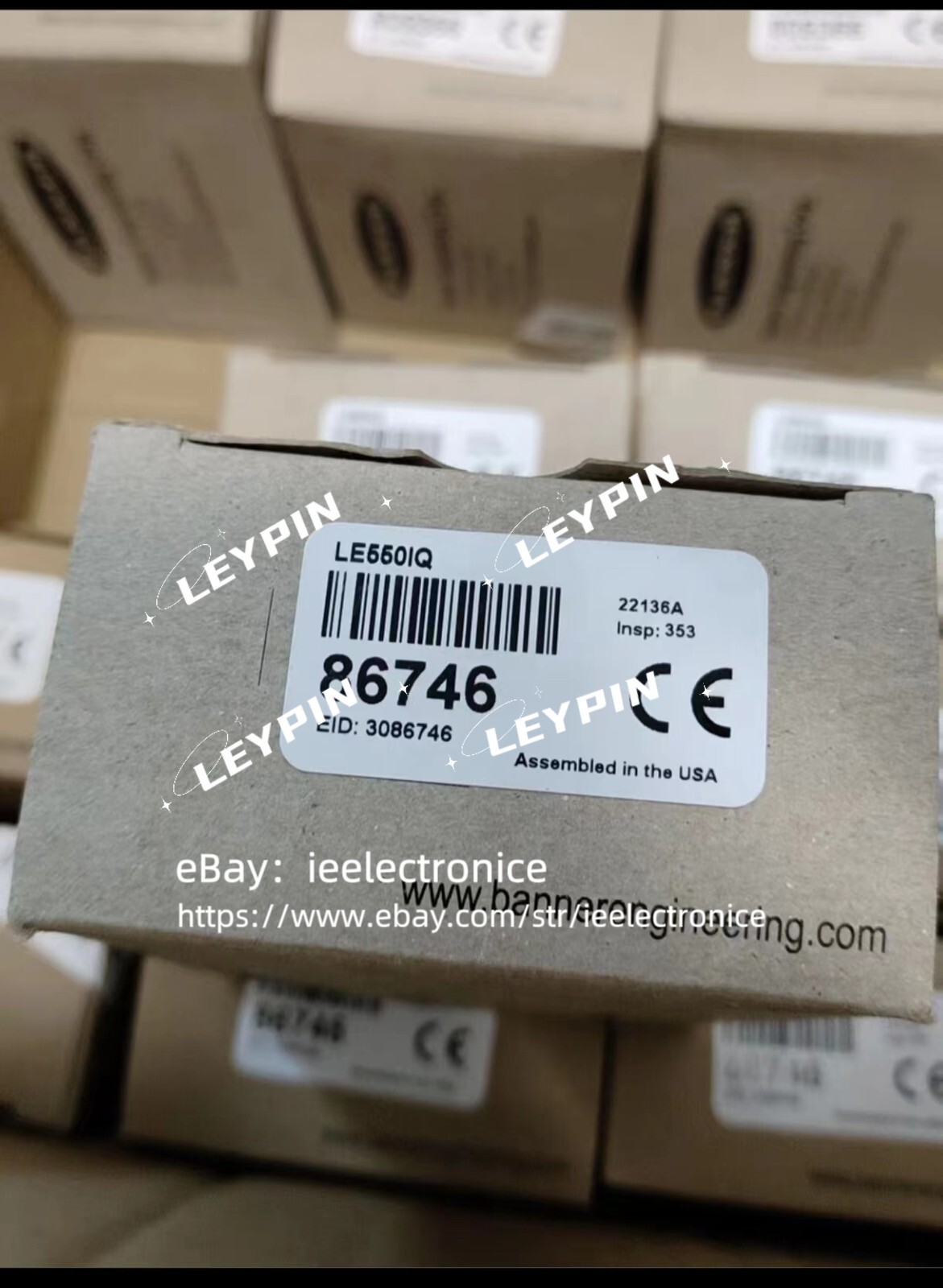 1 PCS BANNER LE550IQ Laser ranging sensor ALL *ie
