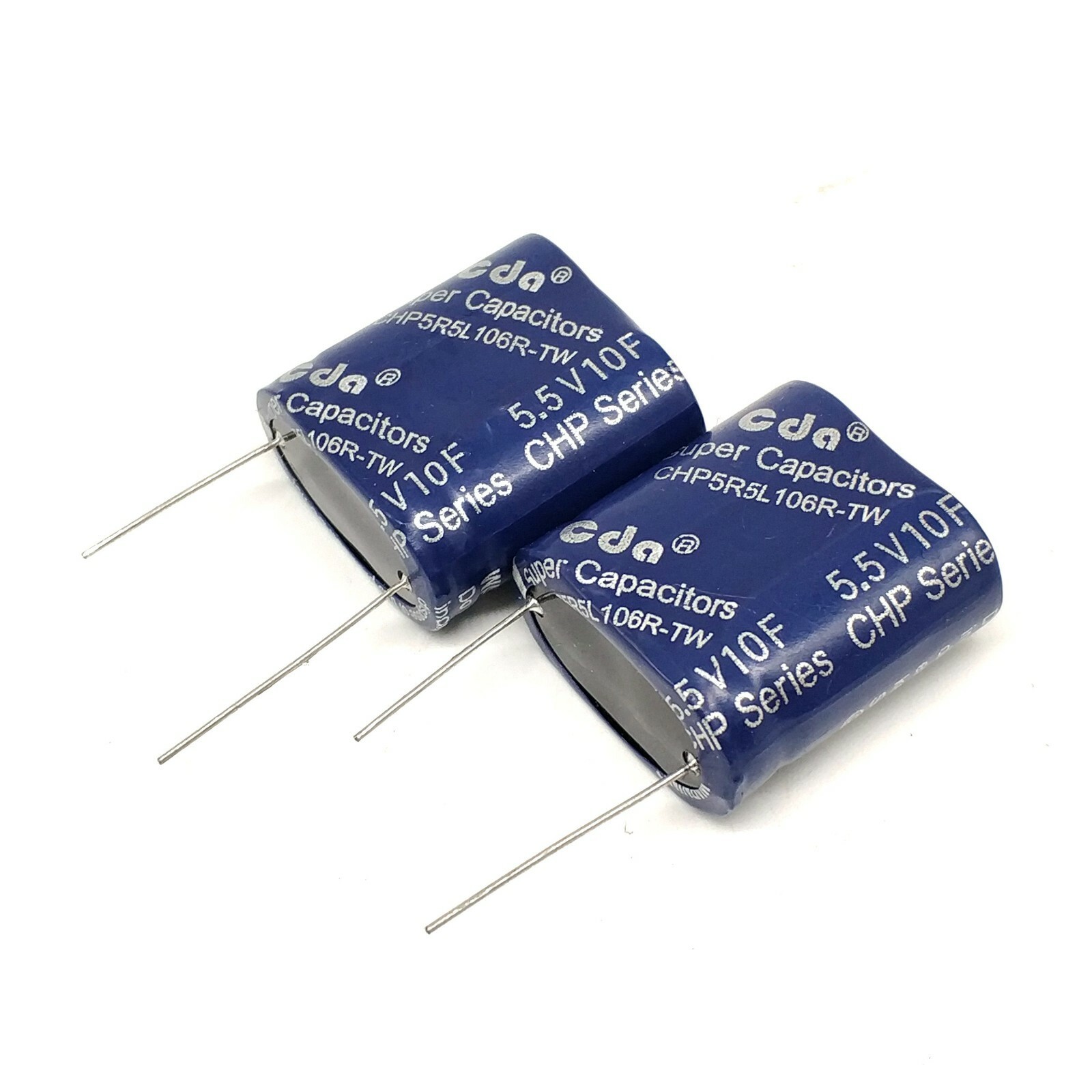 2pcs CDA CHP-5R5L106R-PC Combined 10F 5.5V super capacitor Tachograph