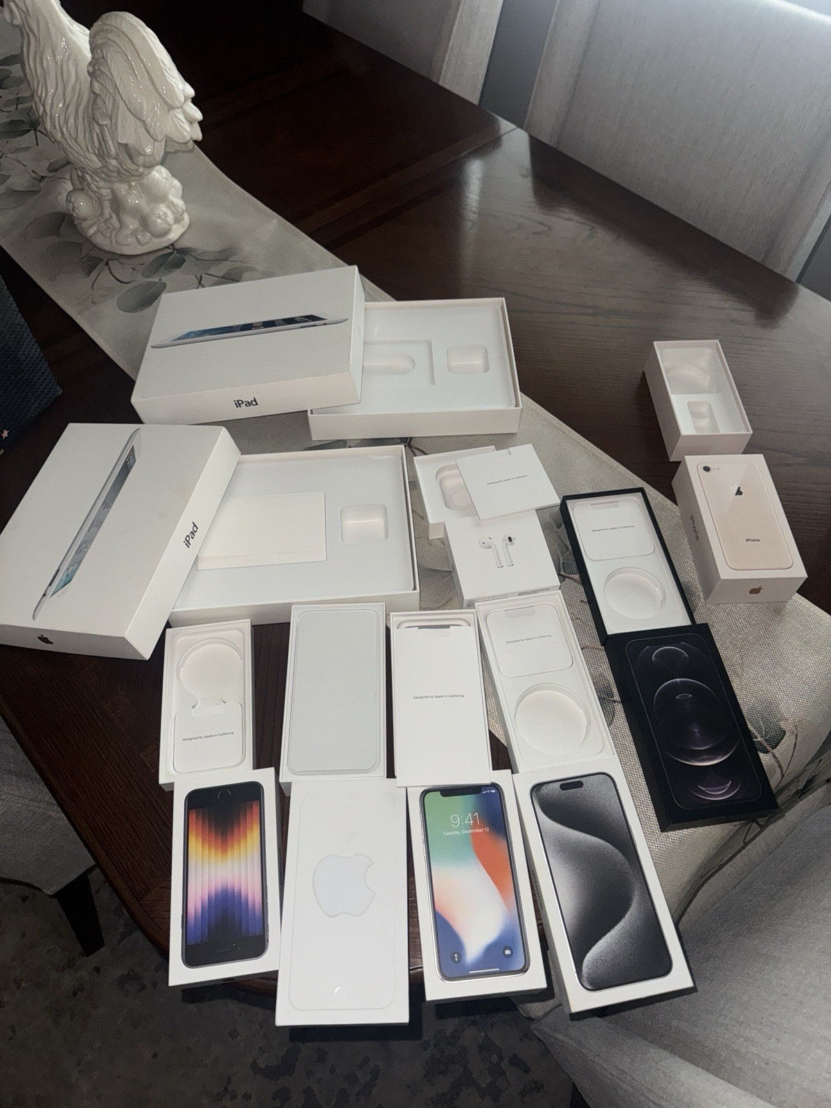 Apple iPhone Mixed Lot Retail Boxes Packaging for iPad iPhone AirPods
