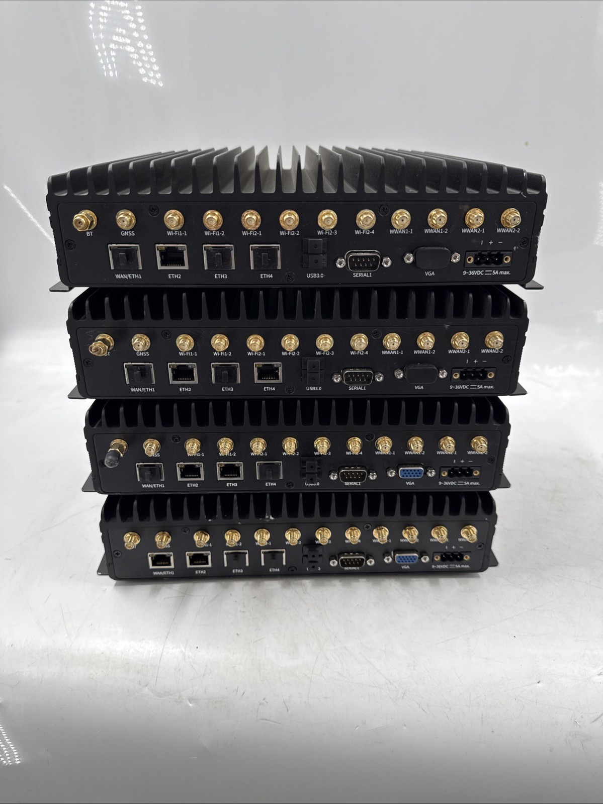 Lot of 4 Digi Transport WR64 A121 Dual LTE, Wifi, Worldwide GC-6157