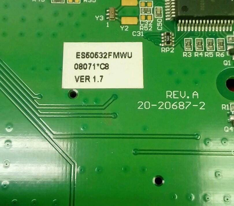 LEXMARK ES50532FMWU 20-20687-2 CONTROL PANEL FOR T640 PRINTER