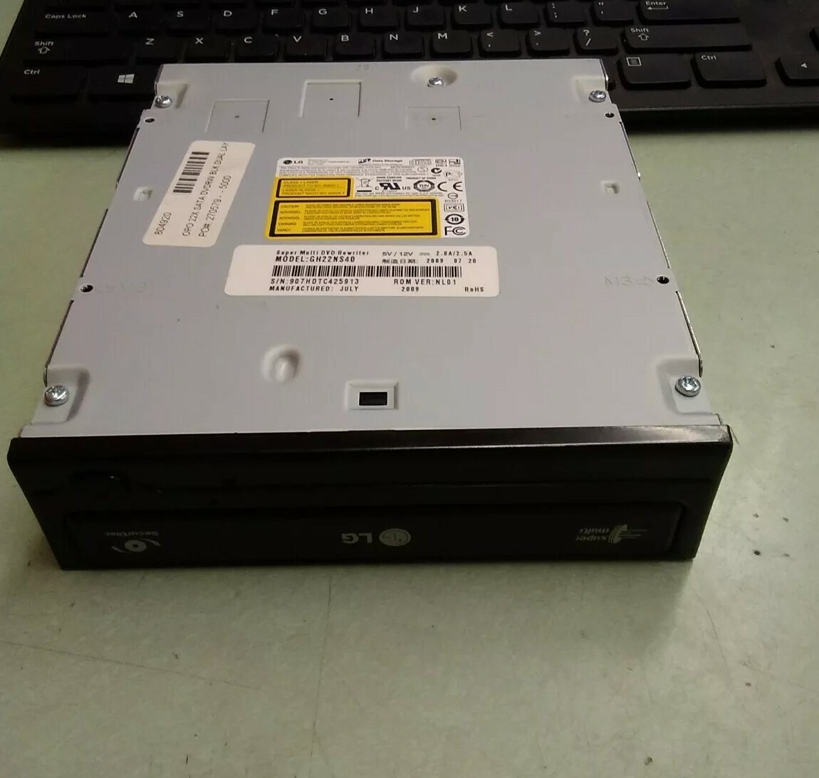 LG GH22NS40 Super Multi DVD Rewriter ROM VER NL01