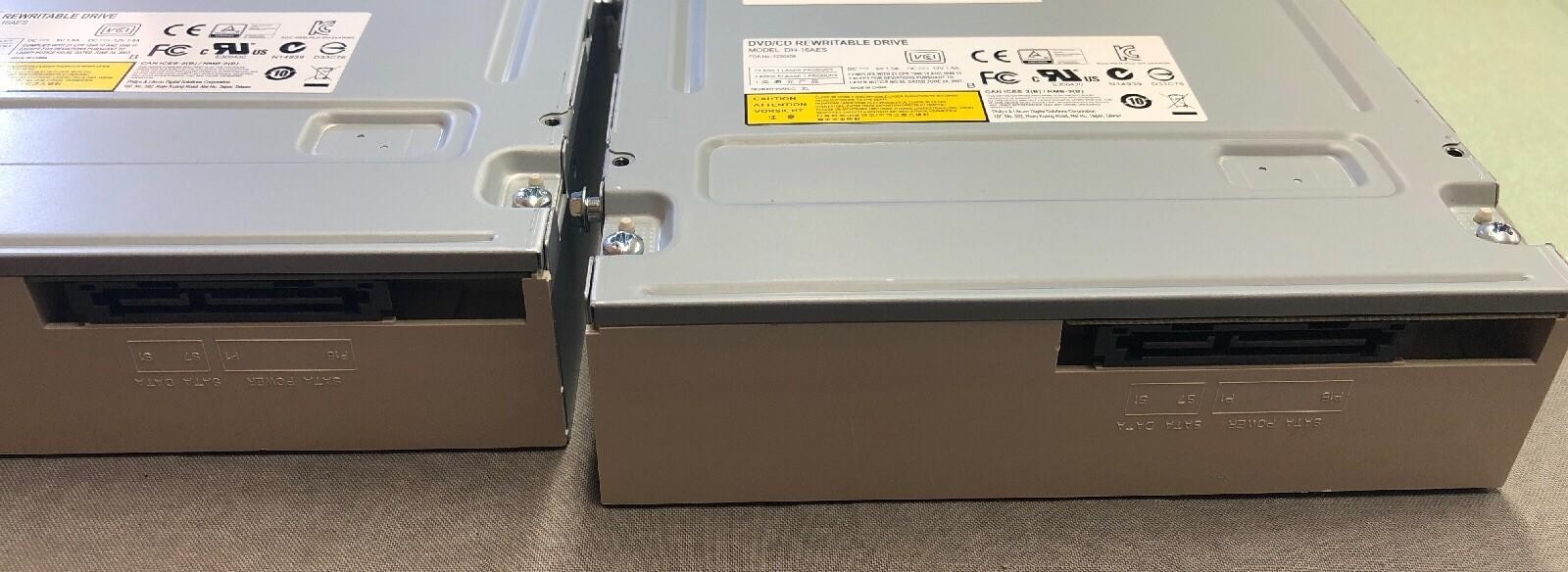 LOT OF 2 PHILIPS LITEON DH-16AES13B CD/DVD REWRITABLE DRIVE DELL 0FY13D