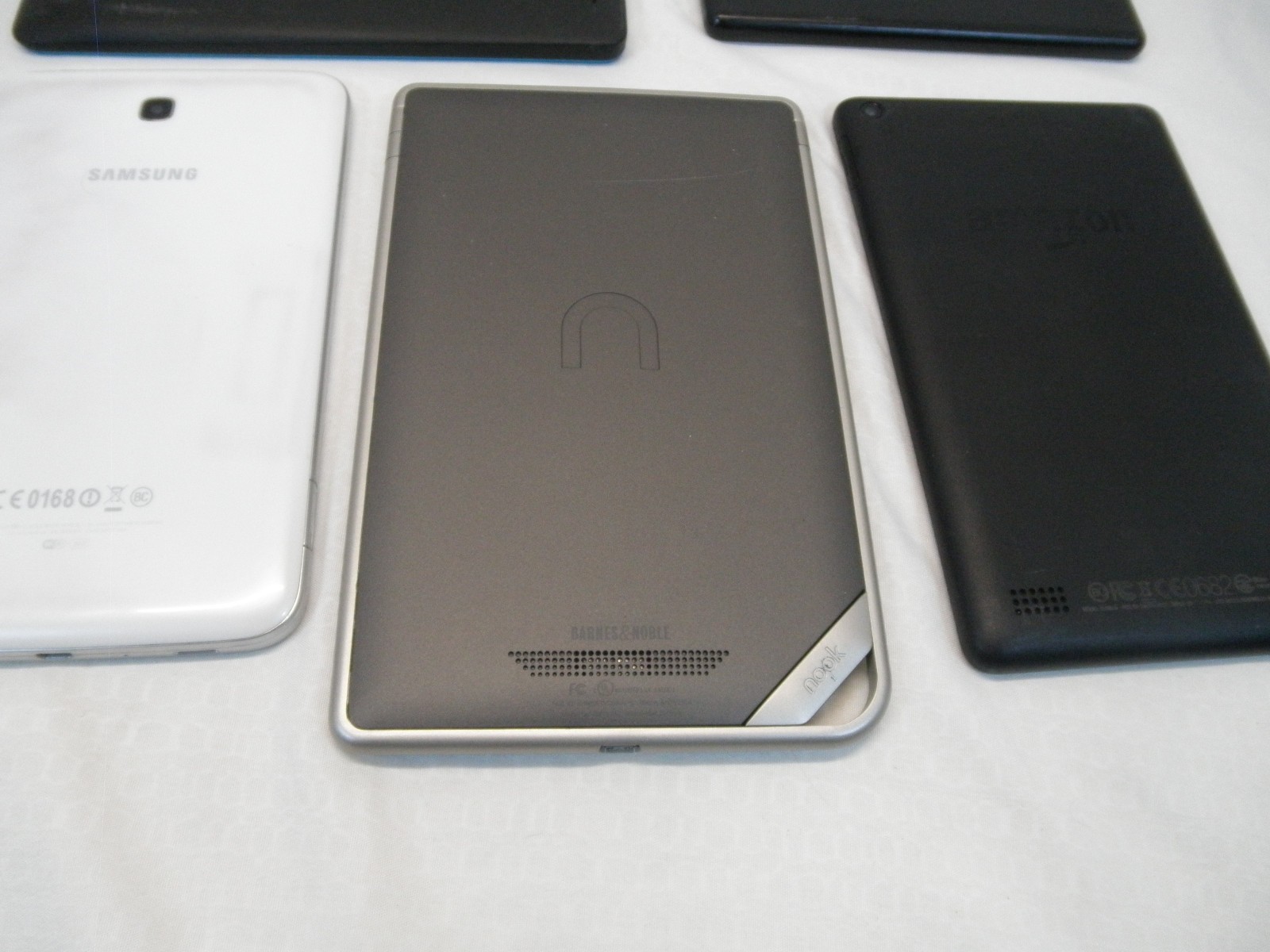 Lot of 5 Mixed Tablets/E-readers – Various Defects – FOR PARTS OR REPAIR ONLY!