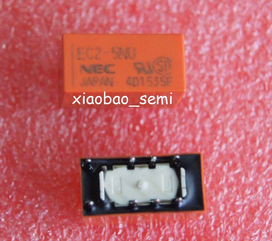 2PCS EC2-5NU 5VDC ORIGINAL NEC Relay 8pins
