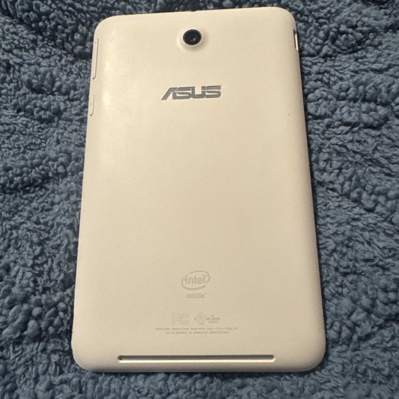 Lot of 2 Electronics Asus White Tablet/at&t Phone Both Untested Parts or repair