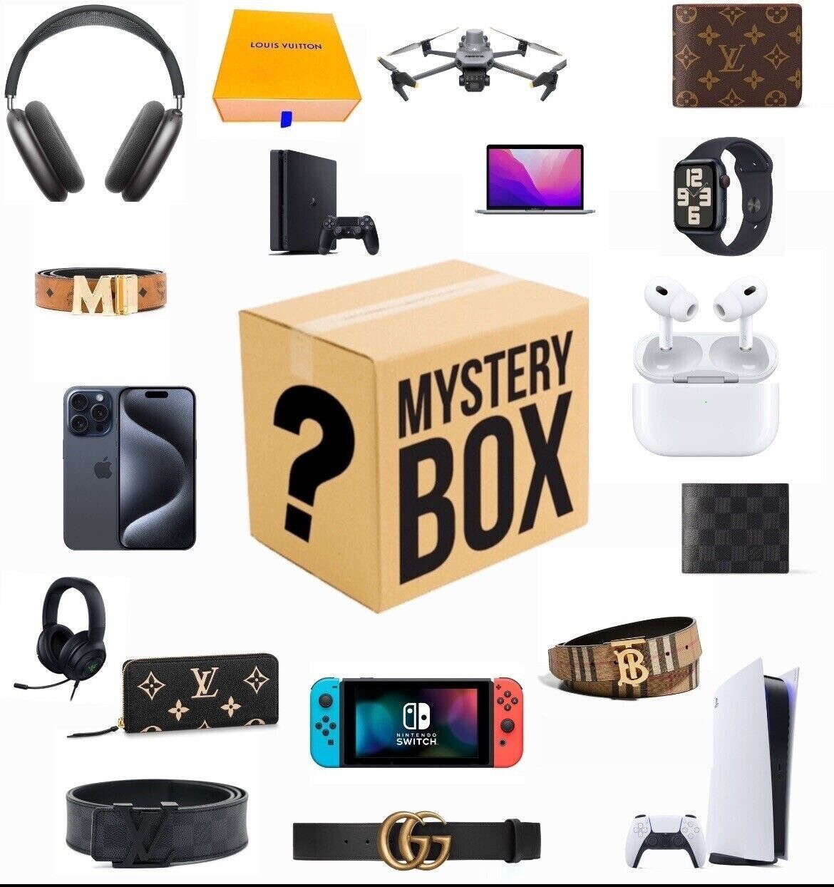 Legendary Mystery Loot Electronic Box! All Brand New!2026!Read Description