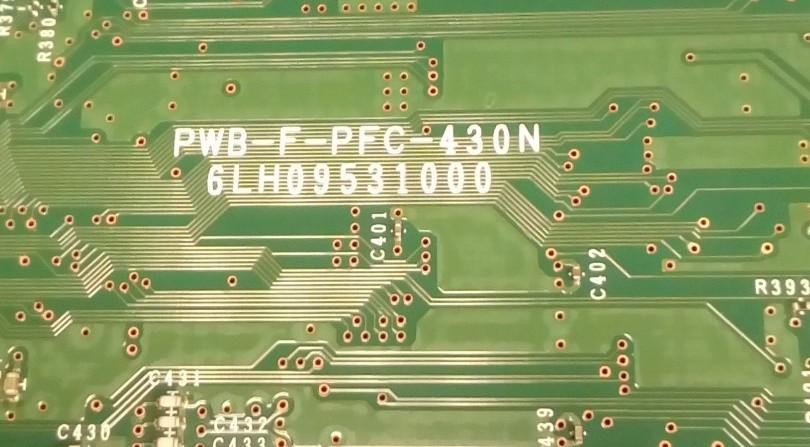 TOSHIBA E-STUDIO 5520C PWB-F-PFC-430N TOPSEARCH CONTROL BD 6LH09531000