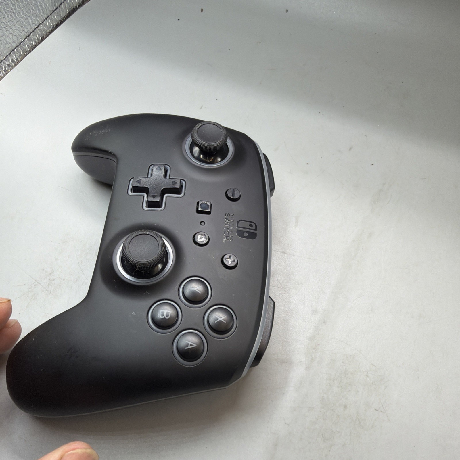 PowerA Wired Controller for Nintendo Switch – Matte Black – USED NO CABLE