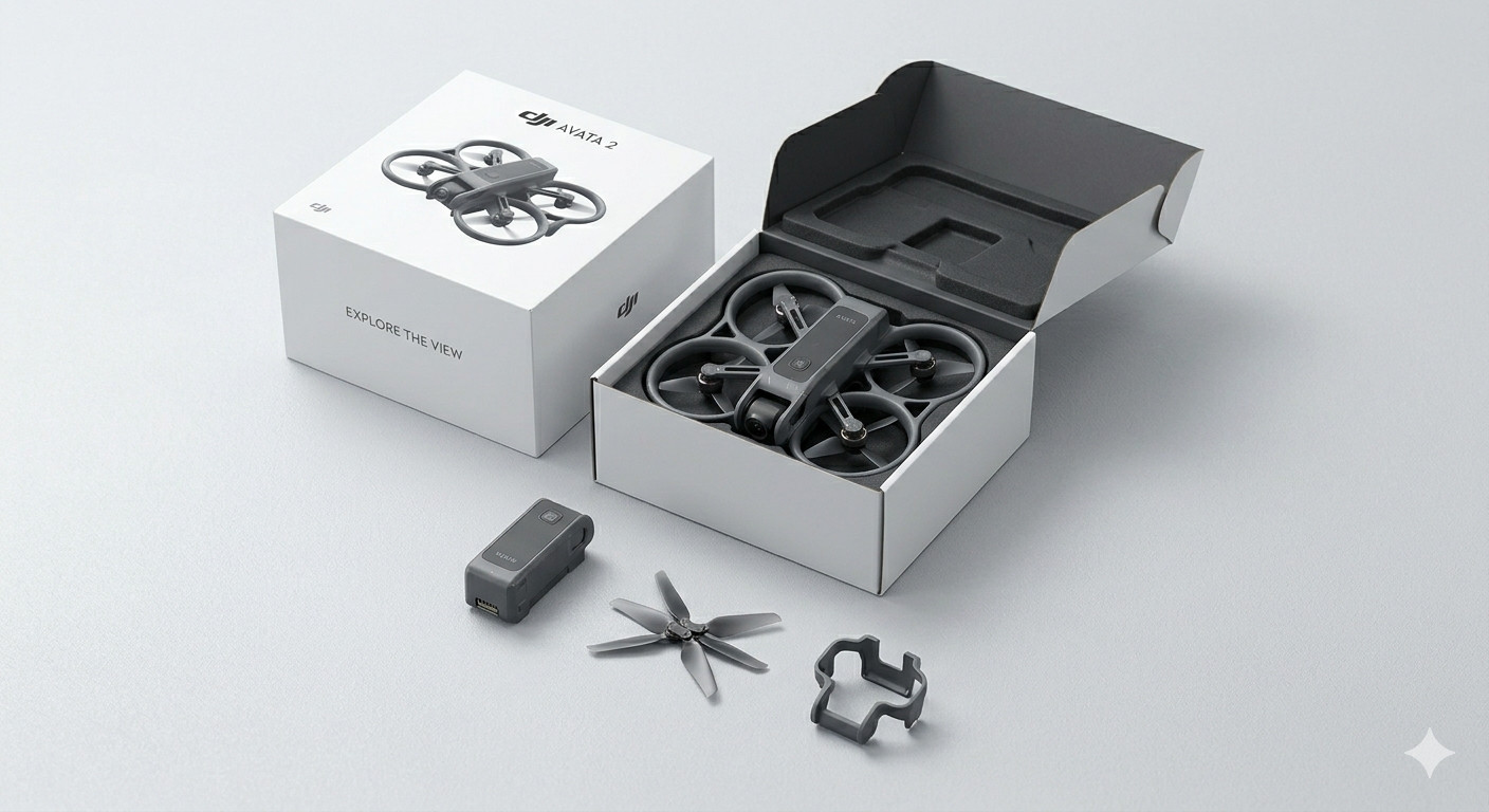 DJI Avata 2 – Drone Only (No Goggles/RC) – Gently Used – Perfect Replacement!