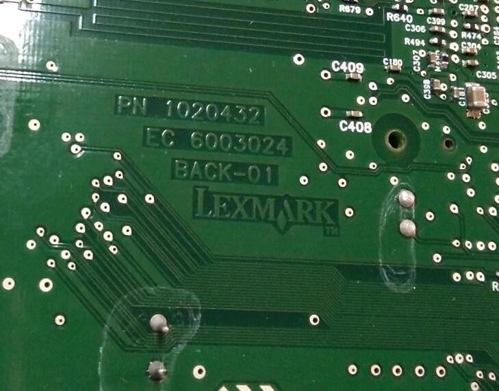 Controller Formatter Board 1020432 For Lexmark Laser Printer