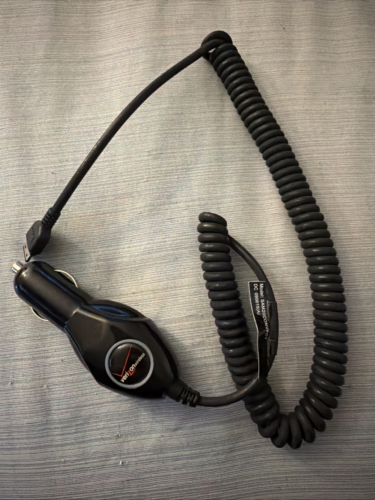 Samsung Car Vehicle Charger – Verizon – SAM20CONVPC1 – Fits Omnia Smooth Trance
