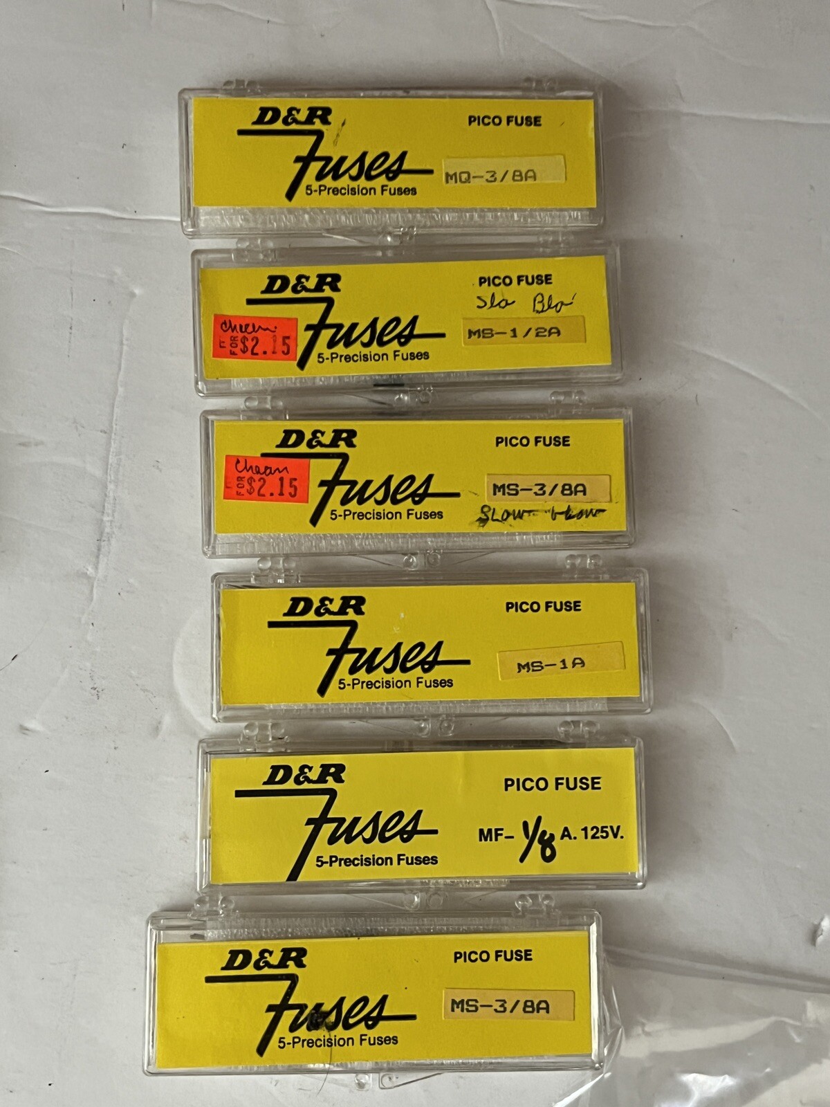 Lot of various NEW electronic components (from closed store) Fuses