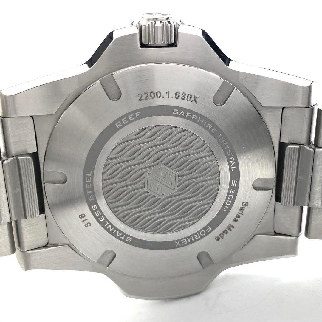 Formex Leaf Chronometer 2200.1.630X Automatic Box Warranty Links Date Round