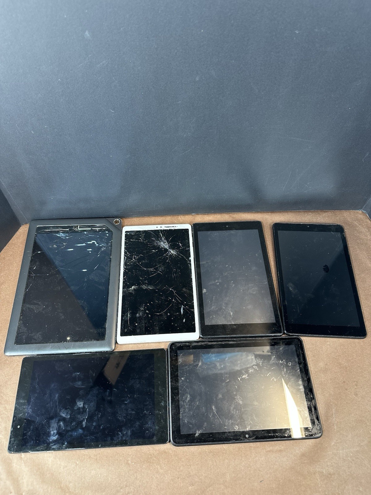 Lot of 6 Untested tablets Mixed brands Parts Only Ships Fast!