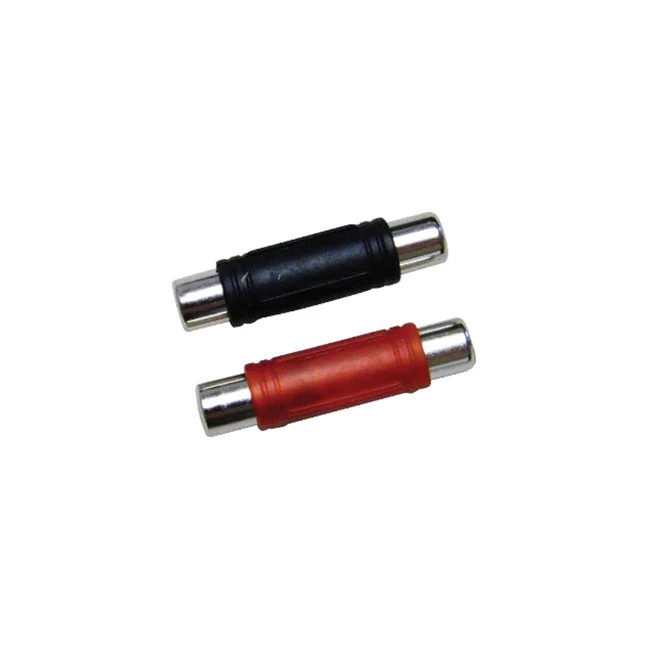 Installation Solution RCA Female to Female Nickel Plated Connectors (5 Red/5 Bla