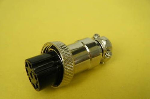 1pcs New 8 Pin Army Military Aircraft Ham Cobra Radio Microphone Connector,7007