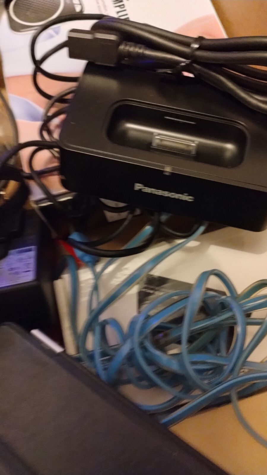 Lot Random Tech Box – Electronics Cables Chargers Cases Power IPad Amplifier etc