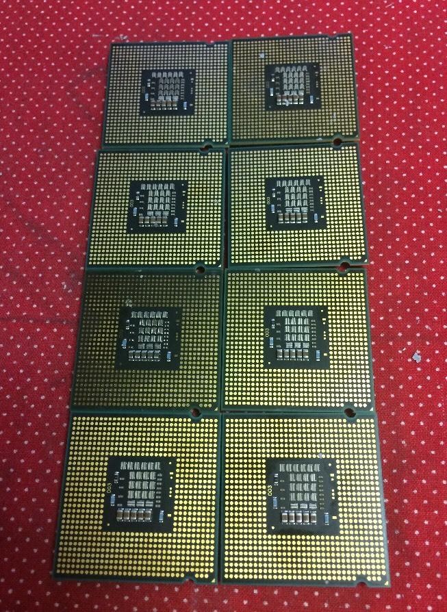 Lot of 8 Intel Core 2 Duo E8400 3.0 GHz LGA 775 1333 MHz SLAPL CPU PROCESSOR