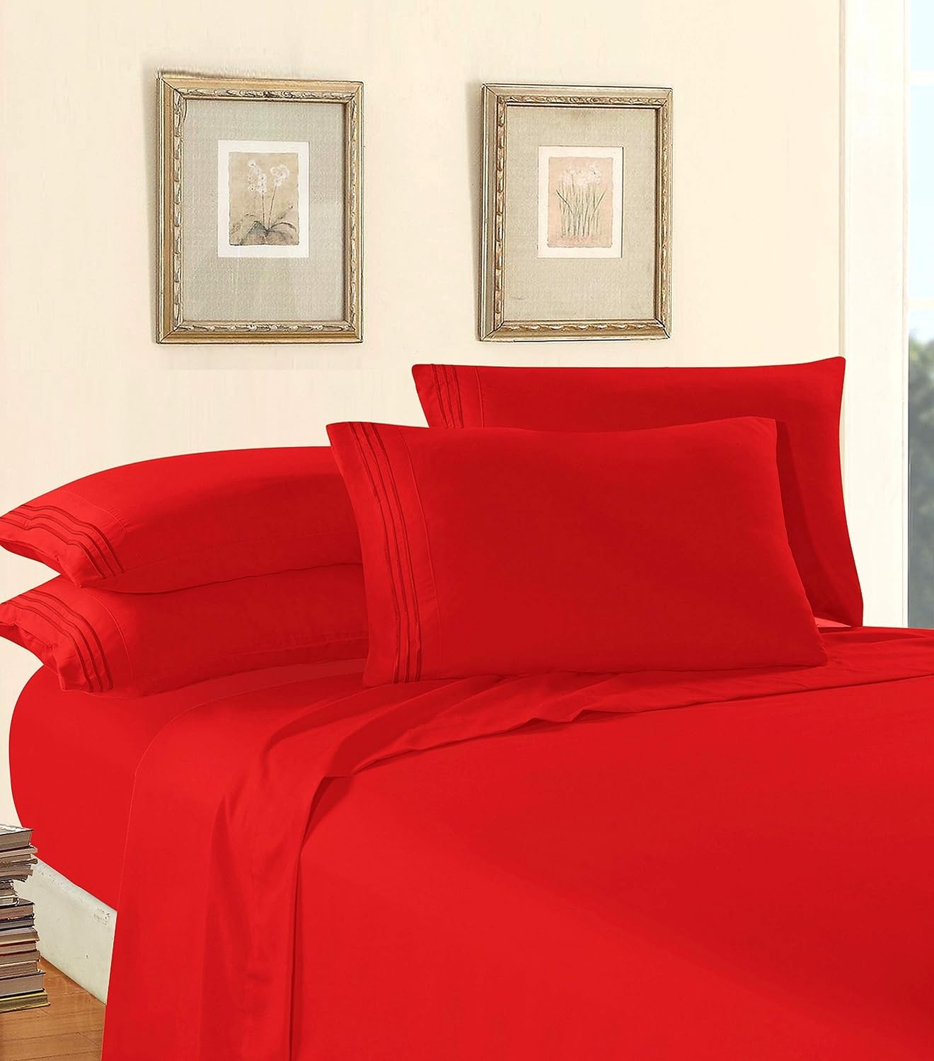 Elegant Comfort Luxury Soft 1500 Premier Egyptian 4-Piece Premium Hotel Quality