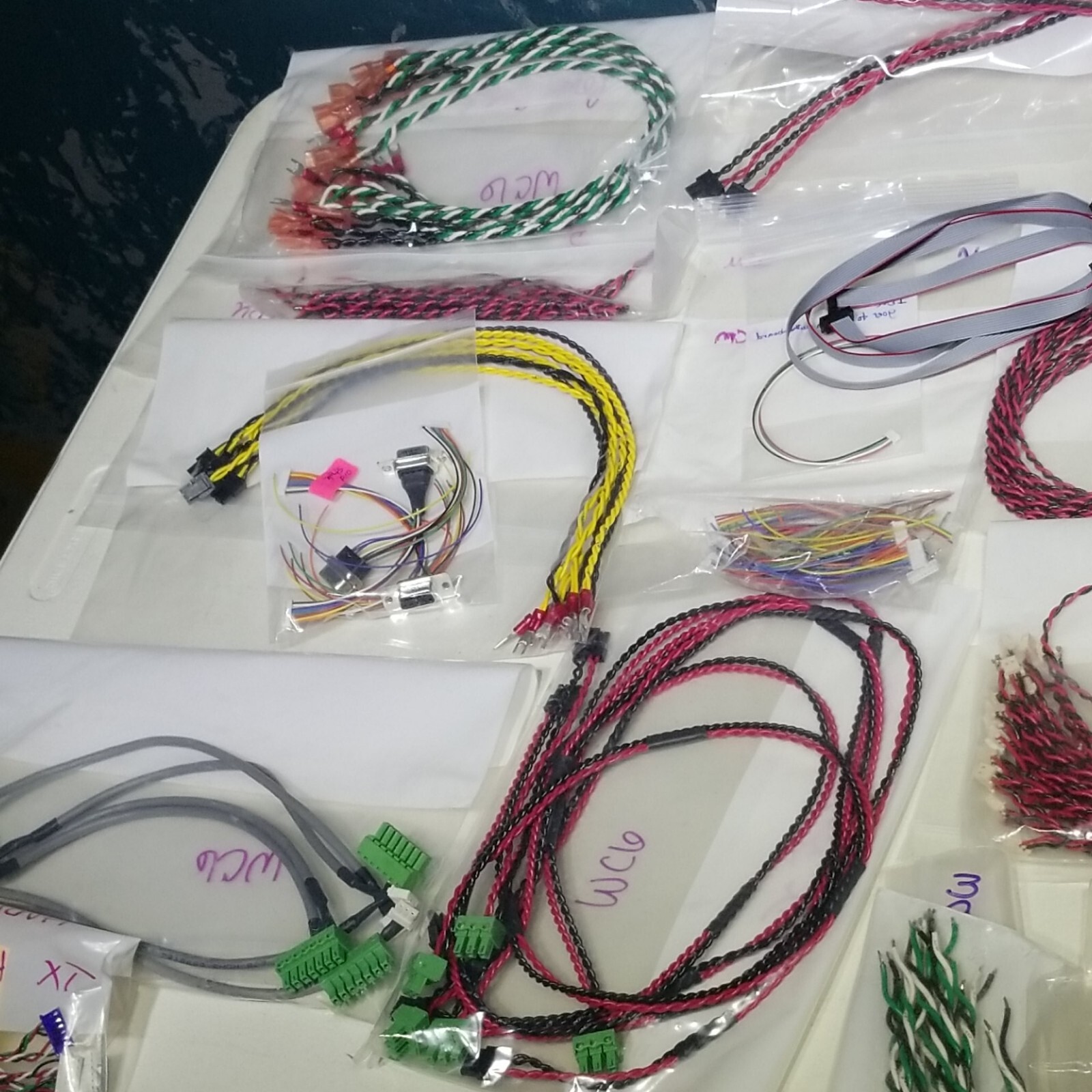 Mixed Lot of Electronics Wire Parts