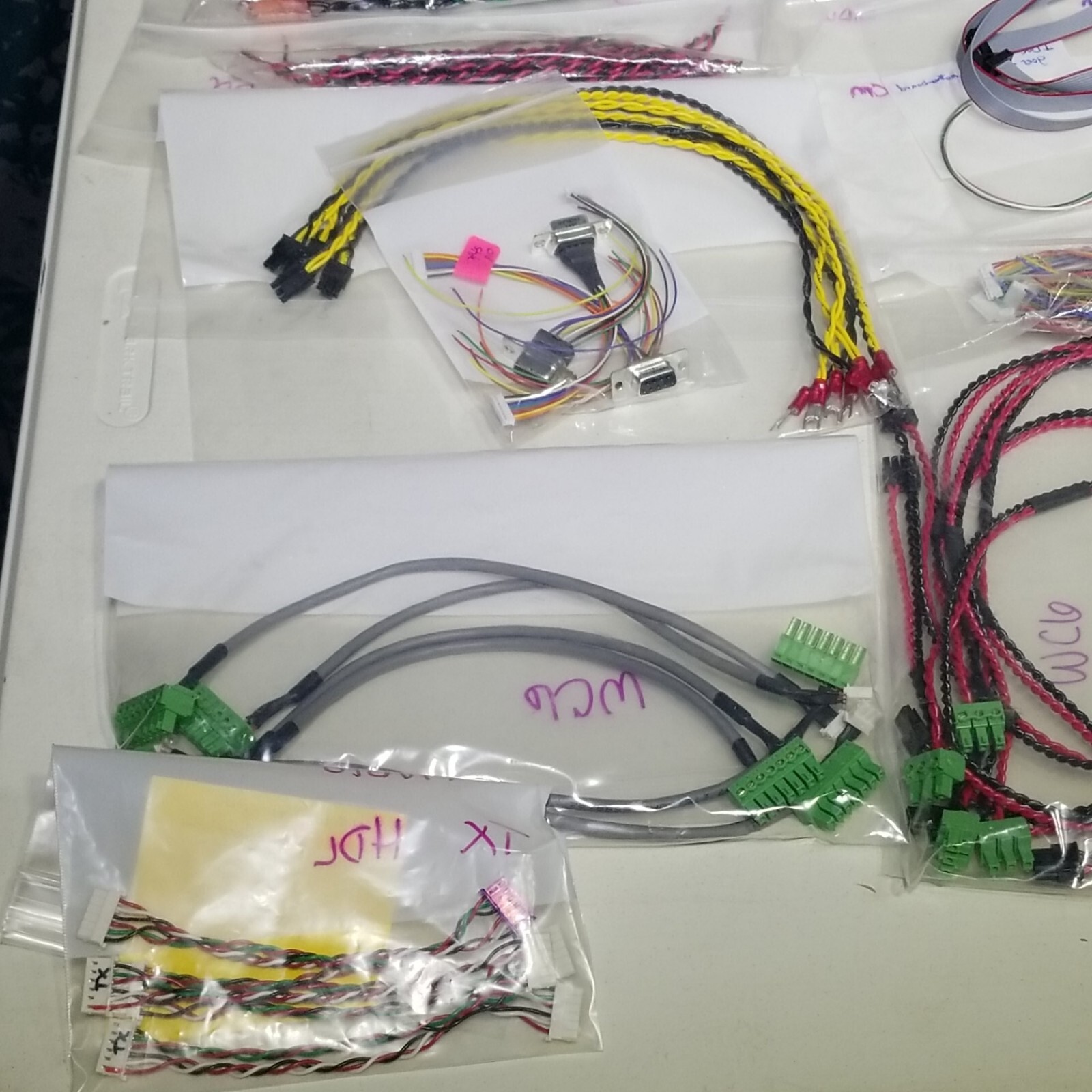 Mixed Lot of Electronics Wire Parts