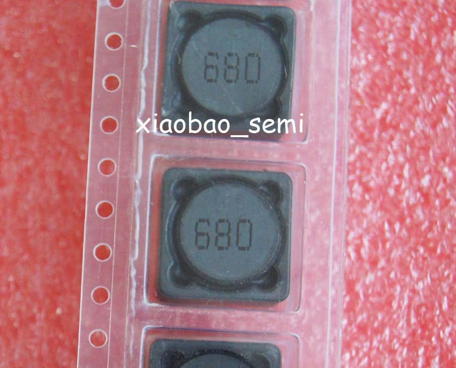 20pcs Shielded Inductor SMD Power Inductors CD127 68uH 680 12x12x7mm