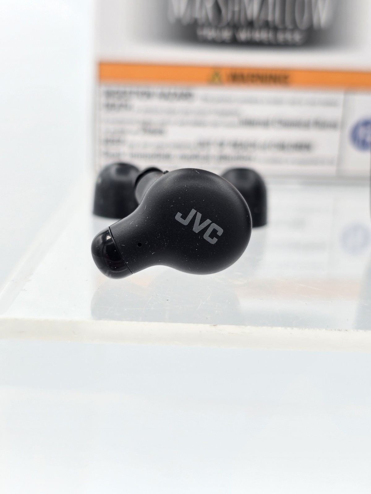 JVC Marshmallow Wireless 28 Hours Comfort LEFT EARBUD + CASE ONLY BUNDLE