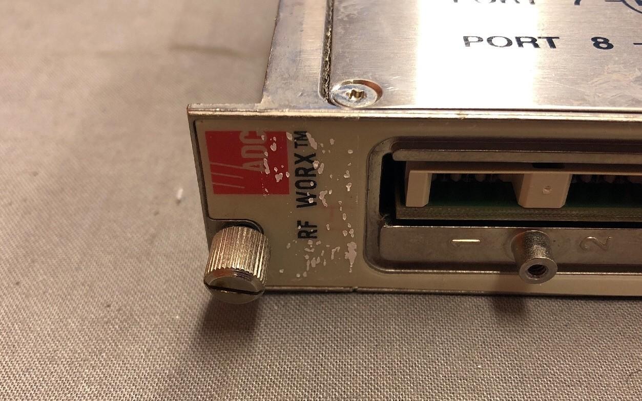 ADC RF WORx 8:1 SPLITTER 5-1000 Mhz SCV-1008BMPS NO FUSES