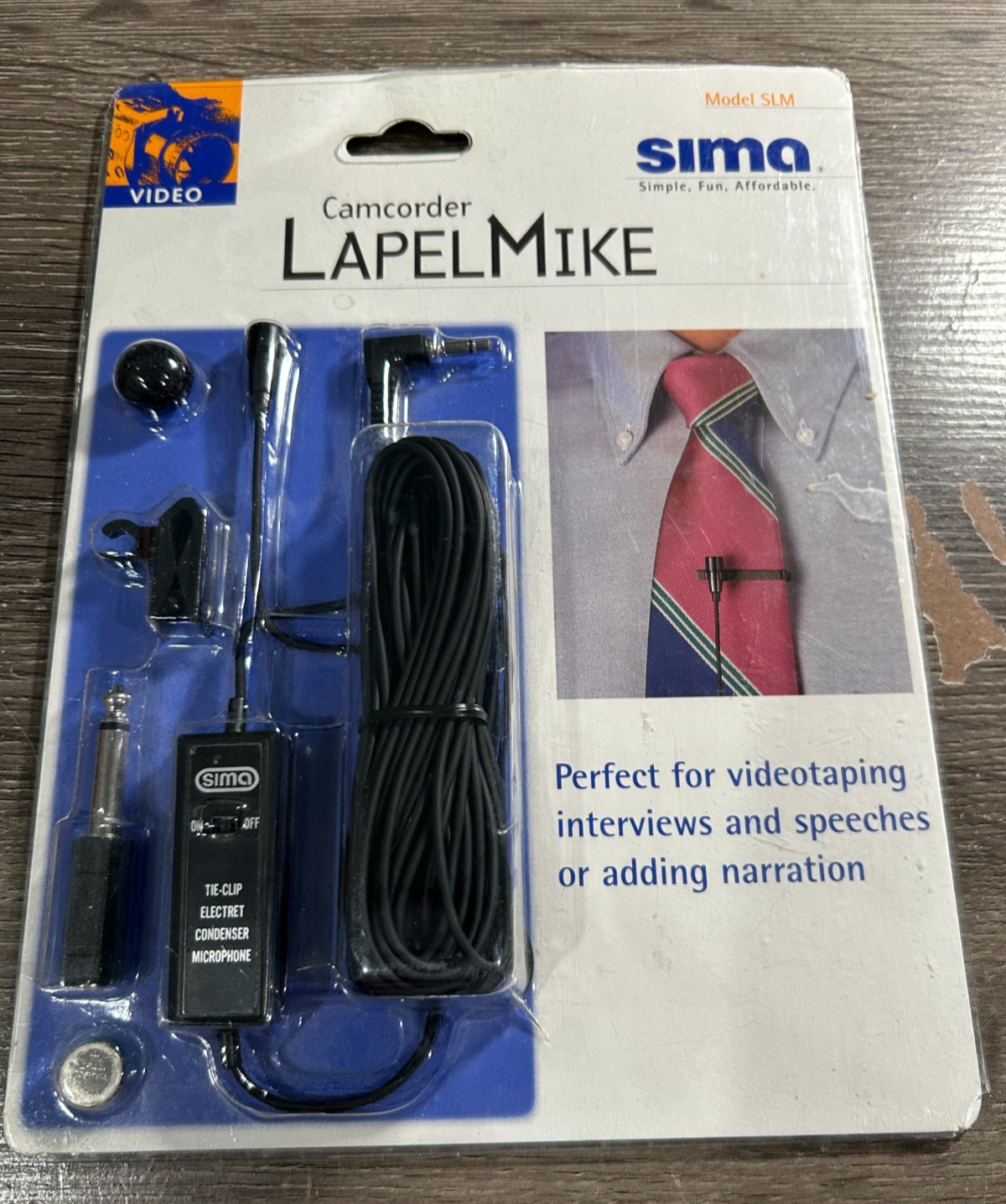 Camcorder Lapel Mike (NOT TESTED)