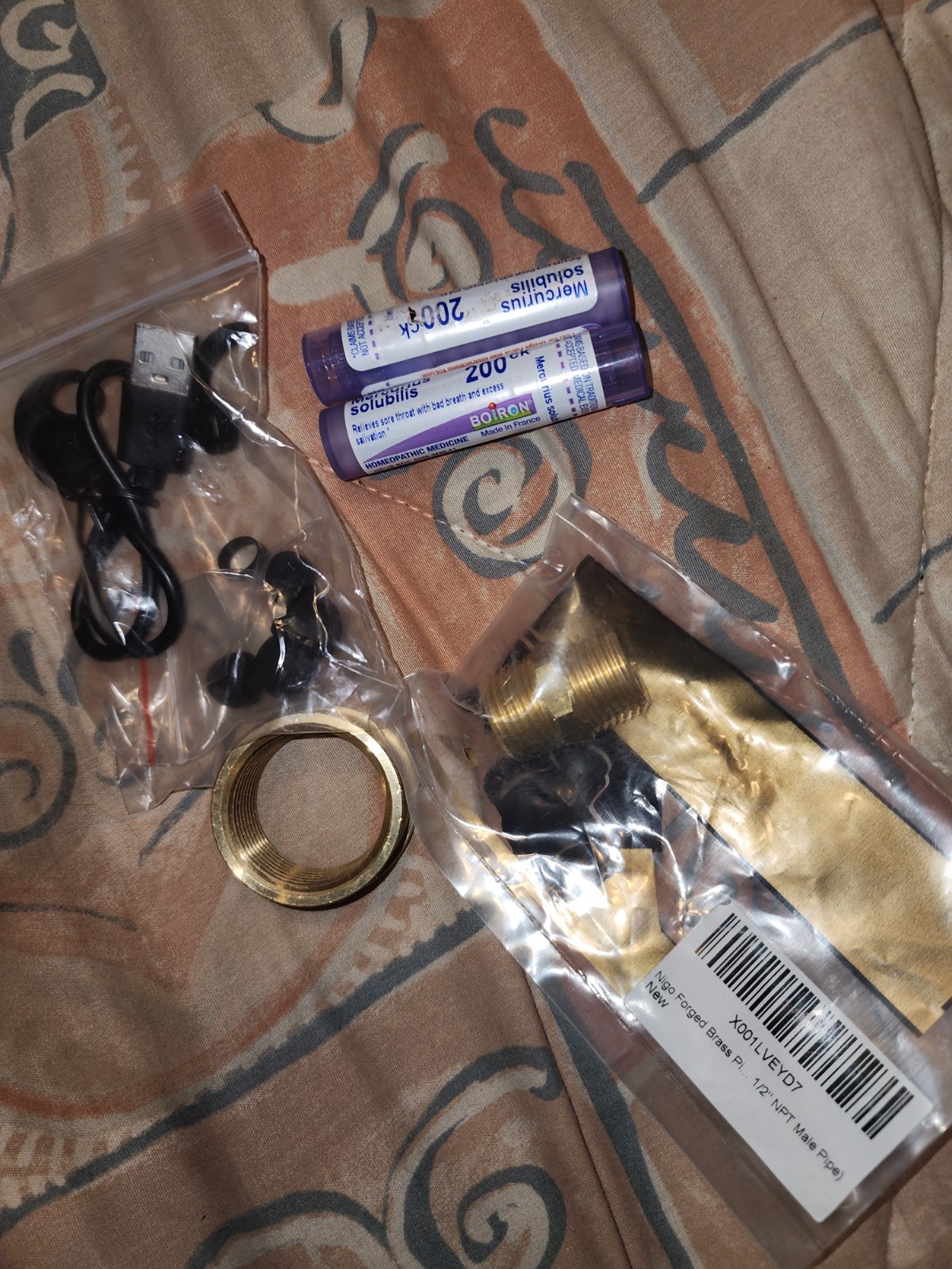 Bulk Breast Cancer Awareness Lot – Silicone Wristbands And Random Other items
