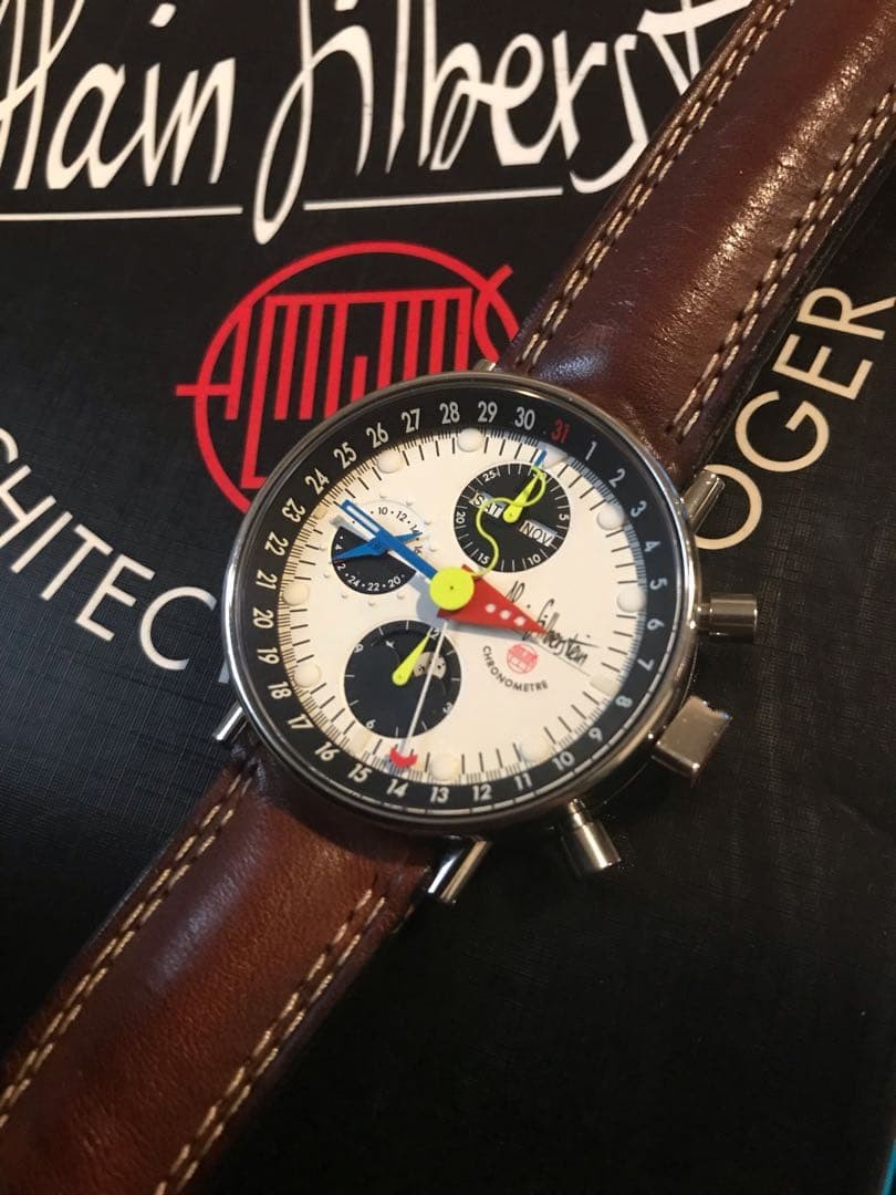 Alain Silberstein Chronoclassic World Limited of 500 only w/Boxed Extremely Rare