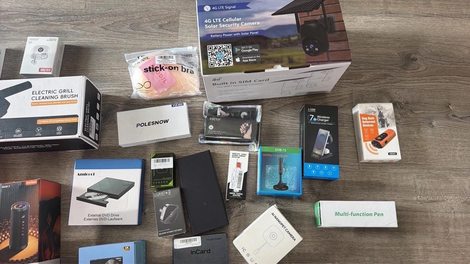 Amazon Bulk Merchandise Mystery Box – Mixed Retail Inventory Up To 10 Items