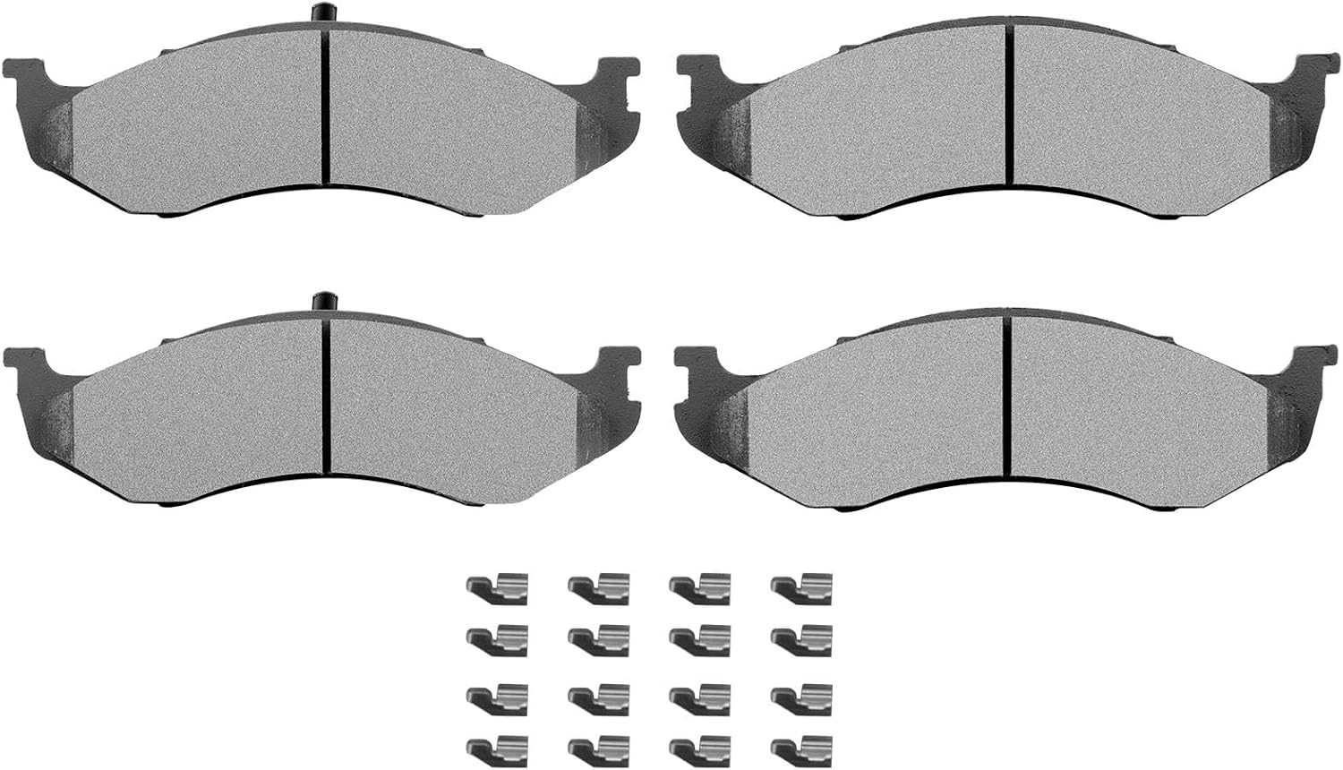 SCITOO D477 Front Ceramic Brake Pads – Fit for Jeep Comanche, Cherokee, Grand Ch