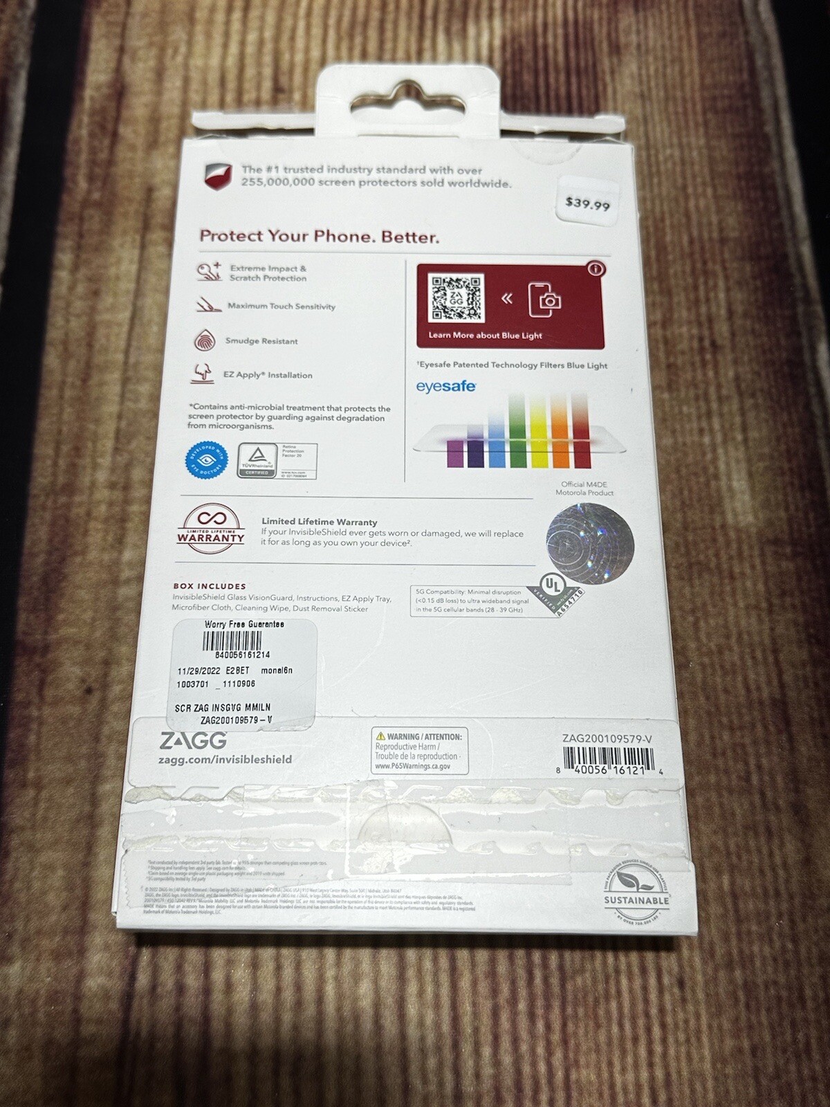 Pack Of 6 Assorted Zagg Screen Protectors Galaxy S21 S22 Pixel 7 Moto G Z FLIP 4