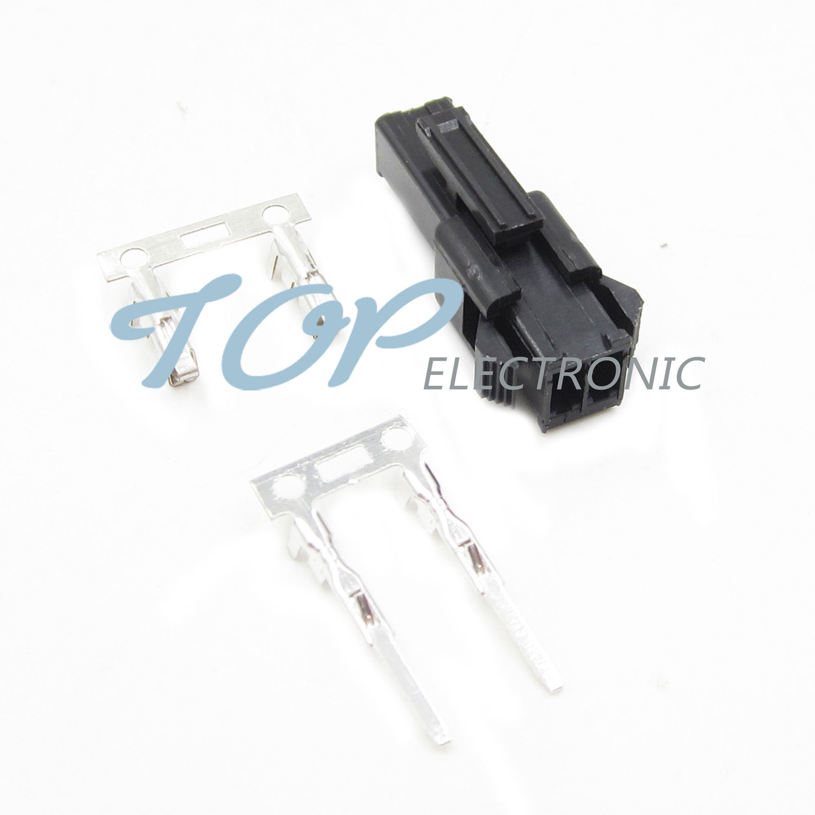 20sets JST Connector Plug 2-Pin Female ,Male ,Crimps New Black
