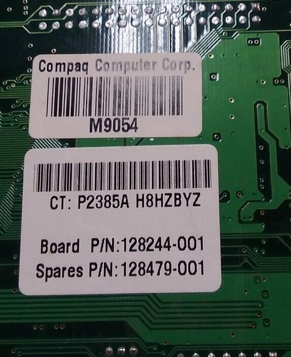 COMPAQ 128244-001 8MB AGP VIDEO CARD