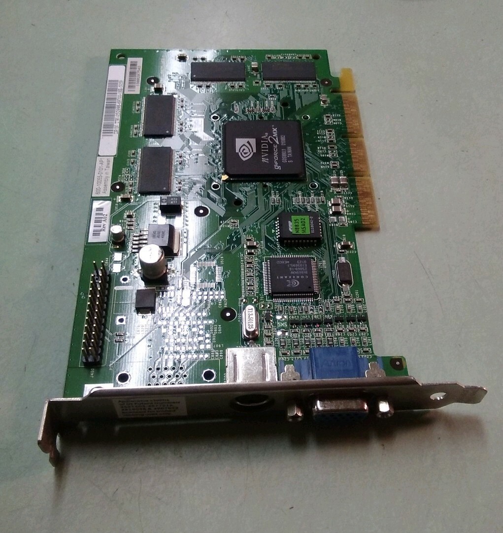 32MB Dell 05G998 Nvidia GeForce2 MX AGP Graphics Card